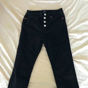 Black velvet Jeans
